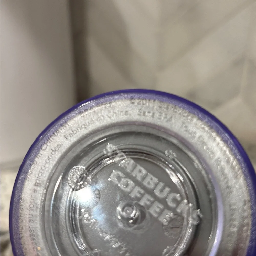 Starbucks Black and Gray Ombre Tumbler